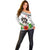 Polynesian Shih Tzu Off Shoulder Sweater Polynesian Pattern And Shih Tzu TS04 - Polynesian Pride