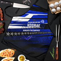 Kosrae Deep Sea Scuba Diving Apron Blue Hole Beneath The Surface Coral Reef Graphic Art