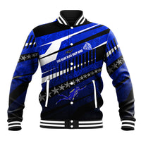 Kosrae Deep Sea Scuba Diving Baseball Jacket Blue Hole Beneath The Surface Coral Reef Graphic Art