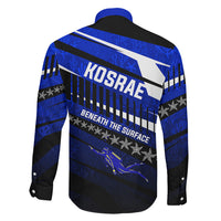 Kosrae Deep Sea Scuba Diving Family Matching Tank Maxi Dress and Hawaiian Shirt Blue Hole Beneath The Surface Coral Reef Graphic Art