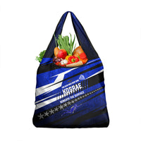 Kosrae Deep Sea Scuba Diving Grocery Bag Blue Hole Beneath The Surface Coral Reef Graphic Art