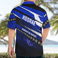 Kosrae Deep Sea Scuba Diving Hawaiian Shirt Blue Hole Beneath The Surface Coral Reef Graphic Art