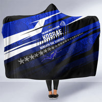 Kosrae Deep Sea Scuba Diving Hooded Blanket Blue Hole Beneath The Surface Coral Reef Graphic Art