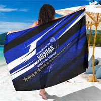 Kosrae Deep Sea Scuba Diving Sarong Blue Hole Beneath The Surface Coral Reef Graphic Art