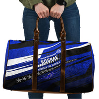 Kosrae Deep Sea Scuba Diving Travel Bag Blue Hole Beneath The Surface Coral Reef Graphic Art
