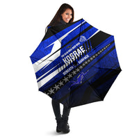 Kosrae Deep Sea Scuba Diving Umbrella Blue Hole Beneath The Surface Coral Reef Graphic Art