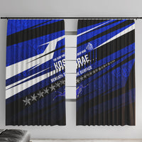 Kosrae Deep Sea Scuba Diving Window Curtain Blue Hole Beneath The Surface Coral Reef Graphic Art