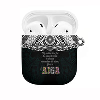 AIGA Always In Gods Arms Samoa AirPods Case Polynesian Tribal Tattoo Art Family Heritage Faith