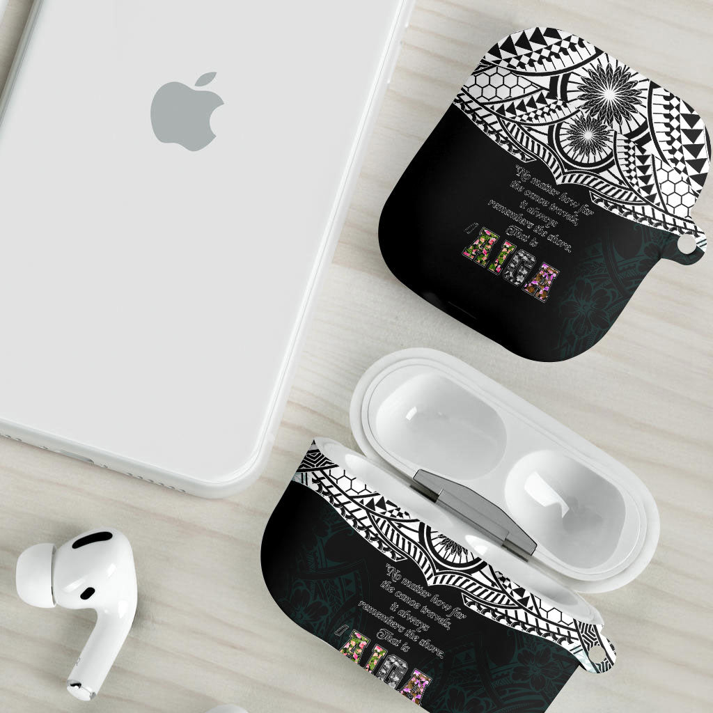 AIGA Always In Gods Arms Samoa AirPods Case Polynesian Tribal Tattoo Art Family Heritage Faith
