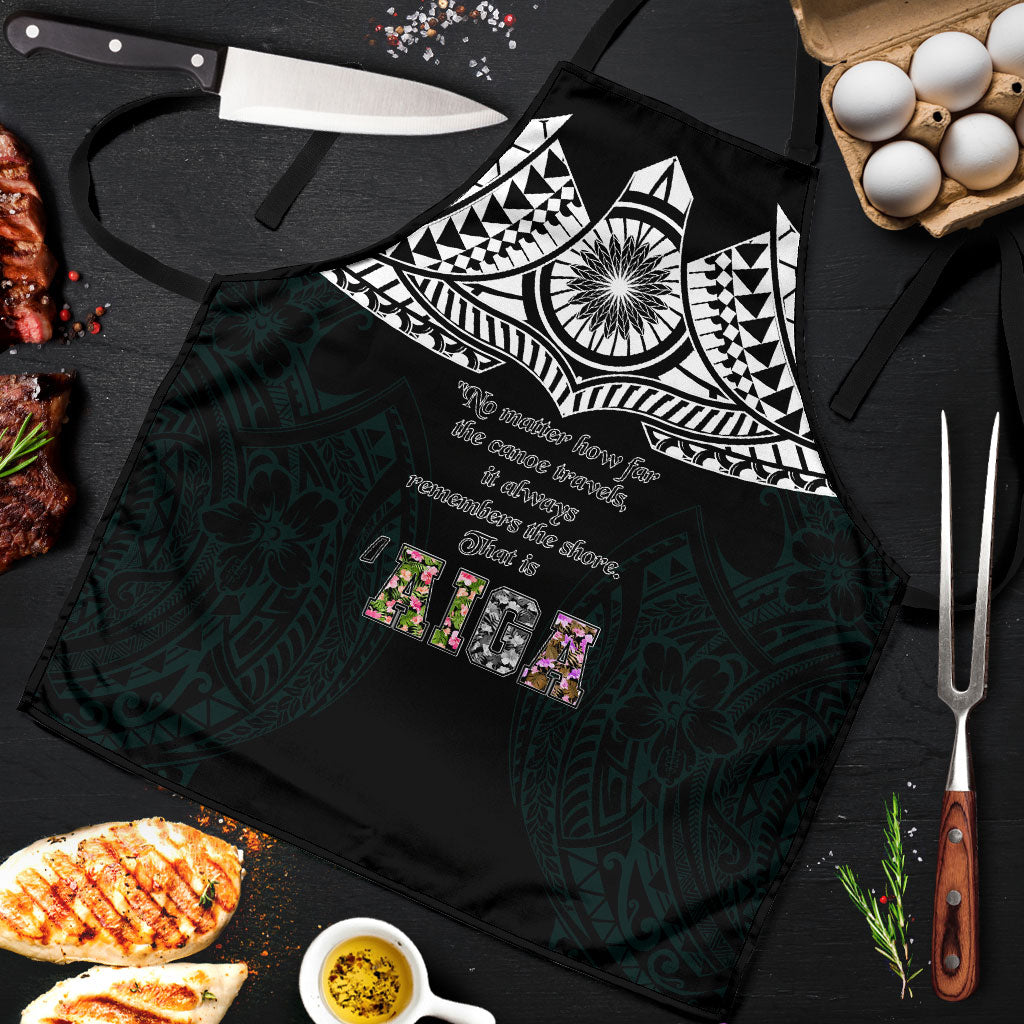 AIGA Always In Gods Arms Samoa Apron Polynesian Tribal Tattoo Art Family Heritage Faith