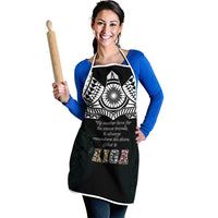 AIGA Always In Gods Arms Samoa Apron Polynesian Tribal Tattoo Art Family Heritage Faith