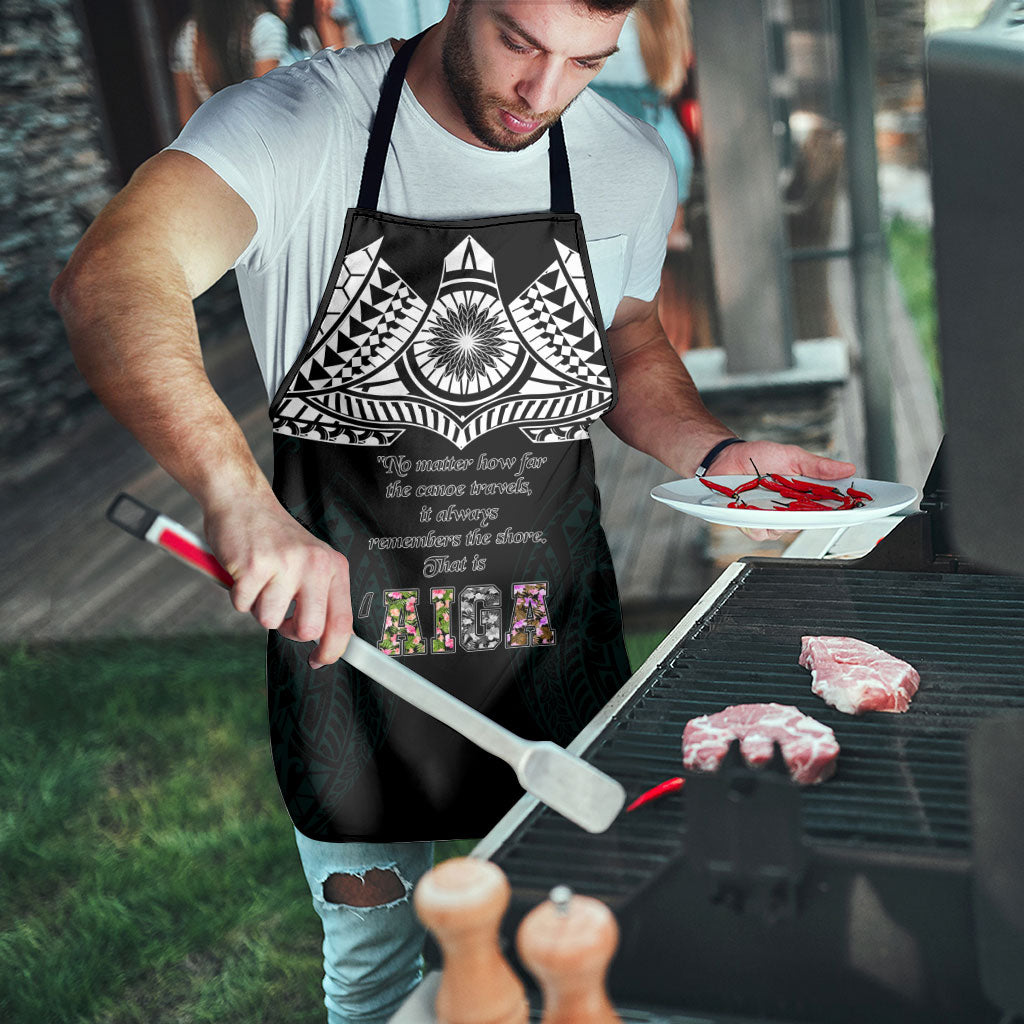 AIGA Always In Gods Arms Samoa Apron Polynesian Tribal Tattoo Art Family Heritage Faith
