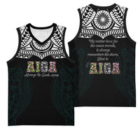 AIGA Always In Gods Arms Samoa Basketball Jersey Polynesian Tribal Tattoo Art Family Heritage Faith