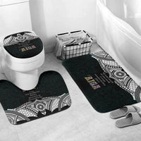 AIGA Always In Gods Arms Samoa Bathroom Set Polynesian Tribal Tattoo Art Family Heritage Faith
