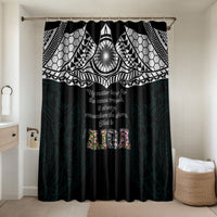 AIGA Always In Gods Arms Samoa Bathroom Set Polynesian Tribal Tattoo Art Family Heritage Faith