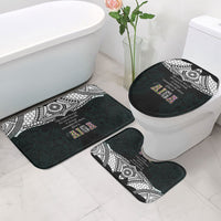 AIGA Always In Gods Arms Samoa Bathroom Set Polynesian Tribal Tattoo Art Family Heritage Faith
