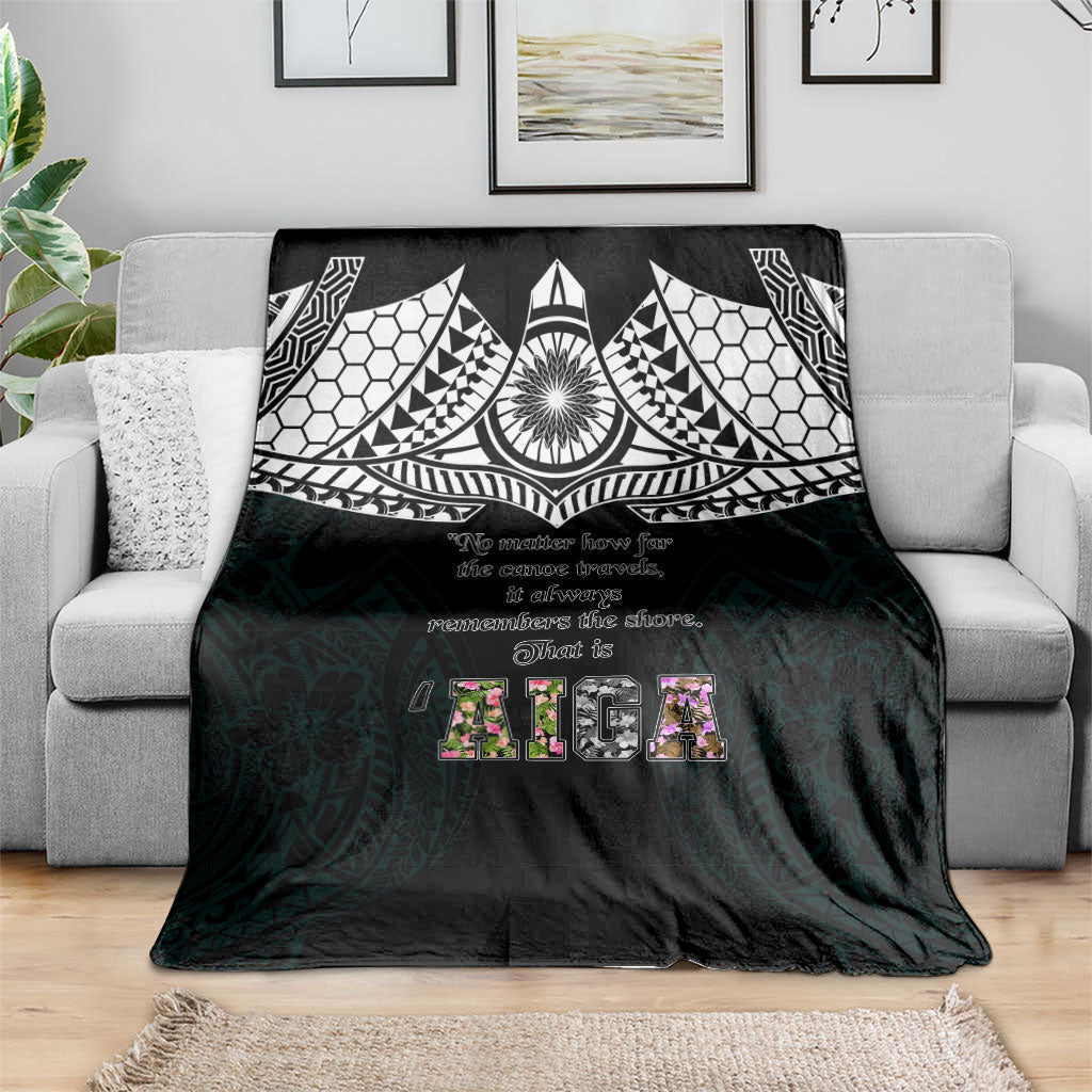 AIGA Always In Gods Arms Samoa Blanket Polynesian Tribal Tattoo Art Family Heritage Faith
