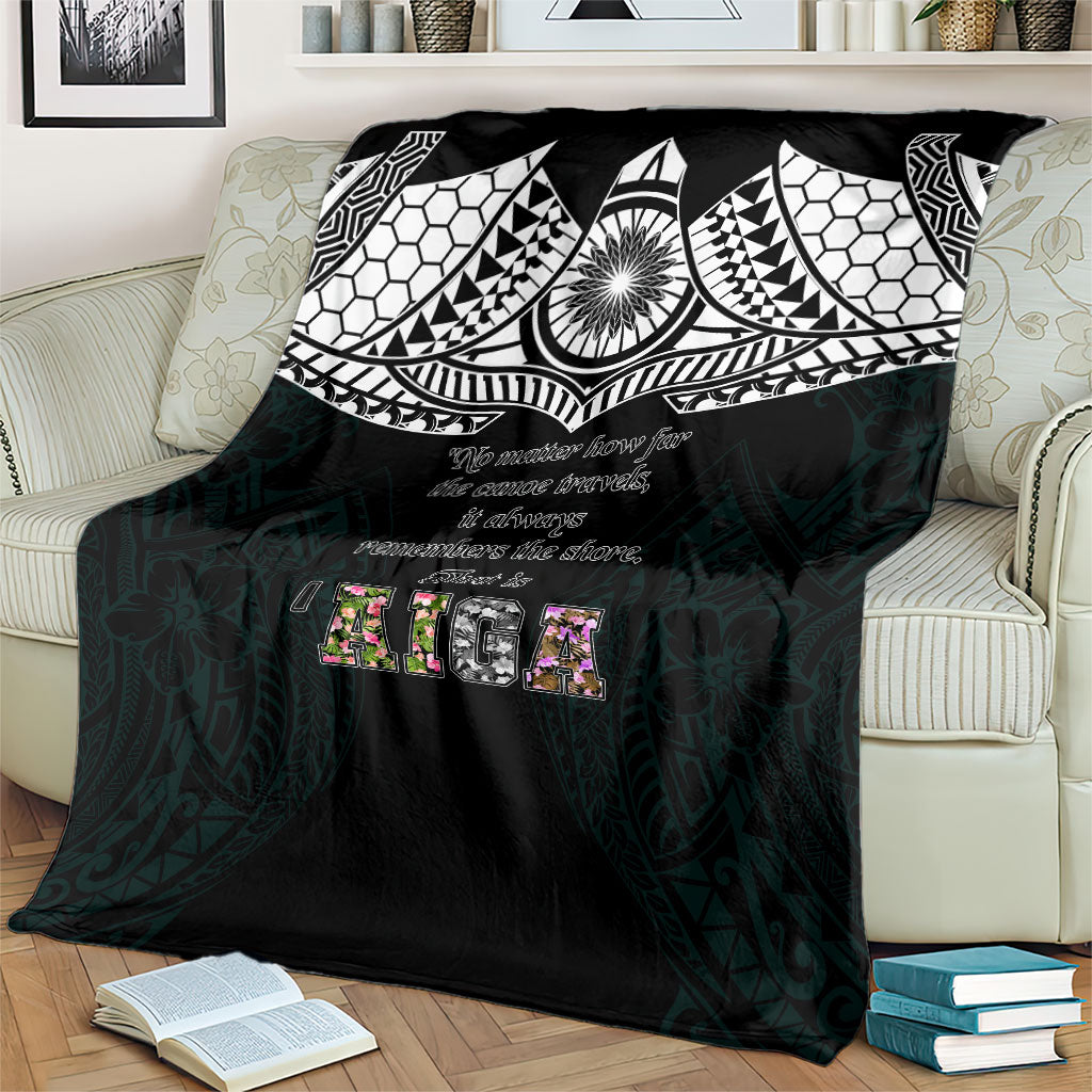 AIGA Always In Gods Arms Samoa Blanket Polynesian Tribal Tattoo Art Family Heritage Faith