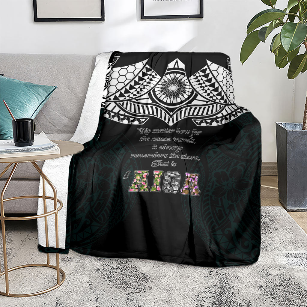 AIGA Always In Gods Arms Samoa Blanket Polynesian Tribal Tattoo Art Family Heritage Faith