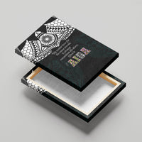 AIGA Always In Gods Arms Samoa Canvas Wall Art Polynesian Tribal Tattoo Art Family Heritage Faith