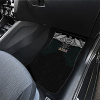 AIGA Always In Gods Arms Samoa Car Mats Polynesian Tribal Tattoo Art Family Heritage Faith