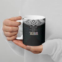 AIGA Always In Gods Arms Samoa Ceramic Mug Polynesian Tribal Tattoo Art Family Heritage Faith