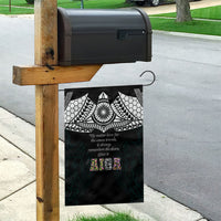 AIGA Always In Gods Arms Samoa Garden Flag Polynesian Tribal Tattoo Art Family Heritage Faith