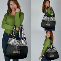 AIGA Always In Gods Arms Samoa Grocery Bag Polynesian Tribal Tattoo Art Family Heritage Faith