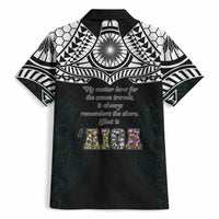 AIGA Always In Gods Arms Samoa Hawaiian Shirt Polynesian Tribal Tattoo Art Family Heritage Faith