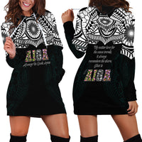 AIGA Always In Gods Arms Samoa Hoodie Dress Polynesian Tribal Tattoo Art Family Heritage Faith