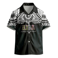 AIGA Always In Gods Arms Samoa Kid Hawaiian Shirt Polynesian Tribal Tattoo Art Family Heritage Faith