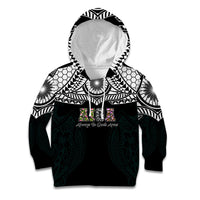 AIGA Always In Gods Arms Samoa Kid Hoodie Polynesian Tribal Tattoo Art Family Heritage Faith