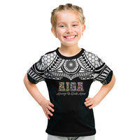 AIGA Always In Gods Arms Samoa Kid T Shirt Polynesian Tribal Tattoo Art Family Heritage Faith