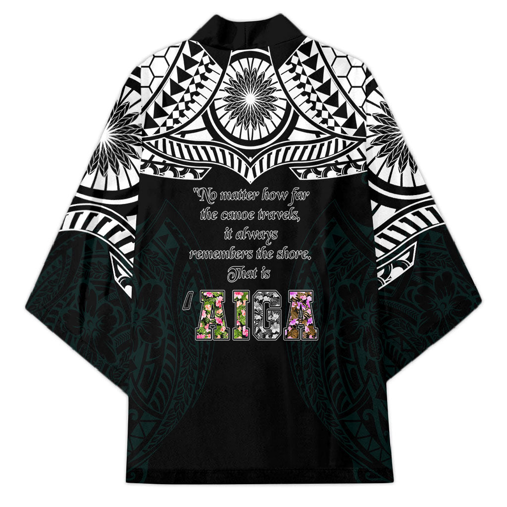 AIGA Always In Gods Arms Samoa Kimono Polynesian Tribal Tattoo Art Family Heritage Faith