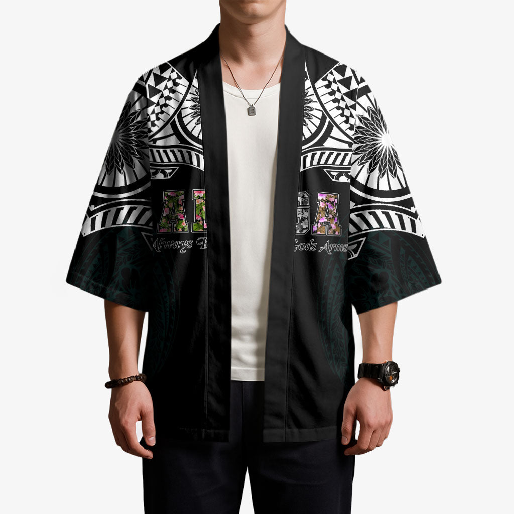 AIGA Always In Gods Arms Samoa Kimono Polynesian Tribal Tattoo Art Family Heritage Faith
