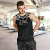 AIGA Always In Gods Arms Samoa Men Tank Top Polynesian Tribal Tattoo Art Family Heritage Faith