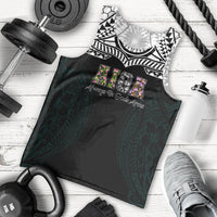 AIGA Always In Gods Arms Samoa Men Tank Top Polynesian Tribal Tattoo Art Family Heritage Faith