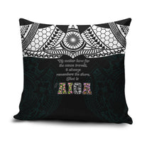 AIGA Always In Gods Arms Samoa Pillow Cover Polynesian Tribal Tattoo Art Family Heritage Faith