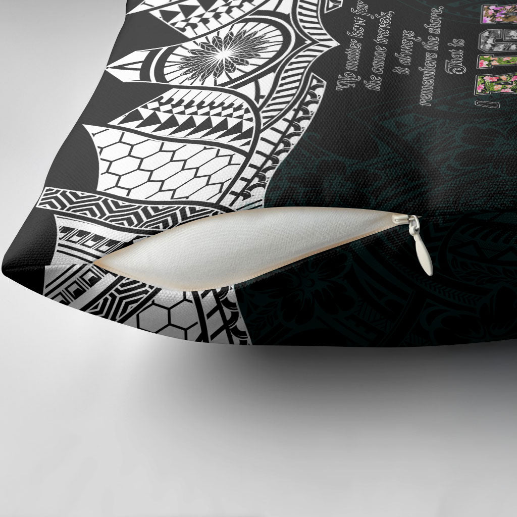 AIGA Always In Gods Arms Samoa Pillow Cover Polynesian Tribal Tattoo Art Family Heritage Faith