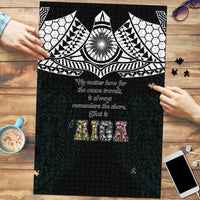AIGA Always In Gods Arms Samoa Puzzle Polynesian Tribal Tattoo Art Family Heritage Faith