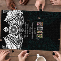 AIGA Always In Gods Arms Samoa Puzzle Polynesian Tribal Tattoo Art Family Heritage Faith