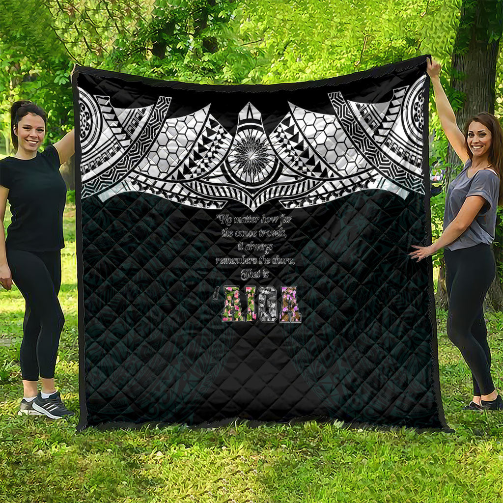 AIGA Always In Gods Arms Samoa Quilt Polynesian Tribal Tattoo Art Family Heritage Faith