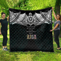 AIGA Always In Gods Arms Samoa Quilt Polynesian Tribal Tattoo Art Family Heritage Faith