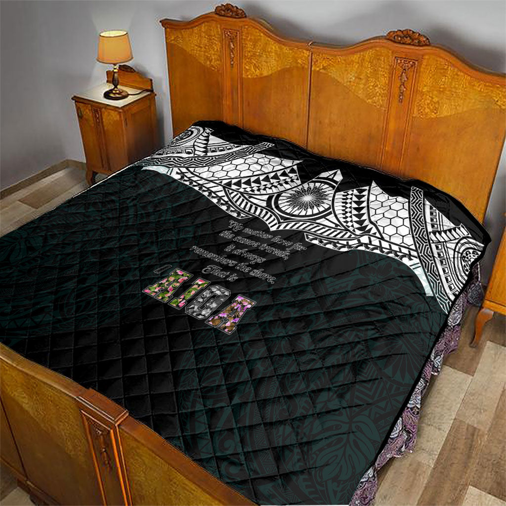 AIGA Always In Gods Arms Samoa Quilt Polynesian Tribal Tattoo Art Family Heritage Faith