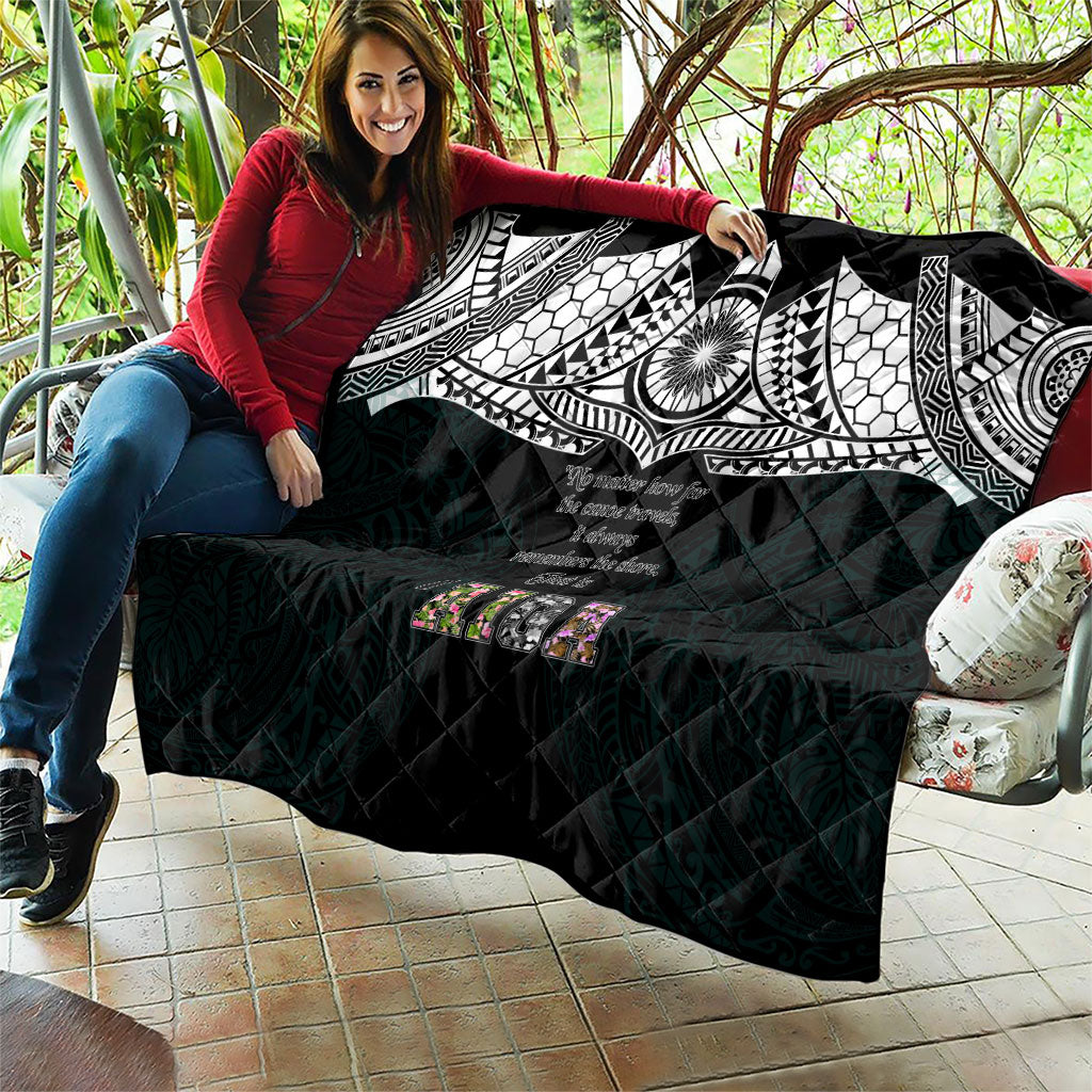 AIGA Always In Gods Arms Samoa Quilt Polynesian Tribal Tattoo Art Family Heritage Faith