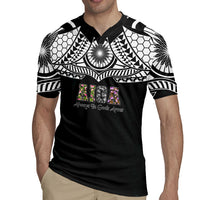 AIGA Always In Gods Arms Samoa Rugby Jersey Polynesian Tribal Tattoo Art Family Heritage Faith