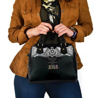 AIGA Always In Gods Arms Samoa Shoulder Handbag Polynesian Tribal Tattoo Art Family Heritage Faith
