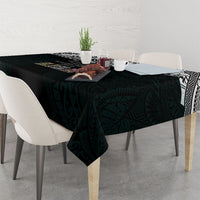 AIGA Always In Gods Arms Samoa Tablecloth Polynesian Tribal Tattoo Art Family Heritage Faith