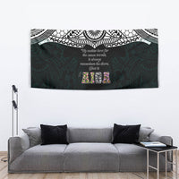 AIGA Always In Gods Arms Samoa Tapestry Polynesian Tribal Tattoo Art Family Heritage Faith