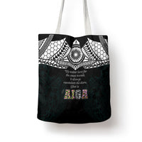 AIGA Always In Gods Arms Samoa Tote Bag Polynesian Tribal Tattoo Art Family Heritage Faith